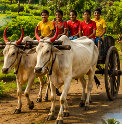 बैलगाडीतून सफर